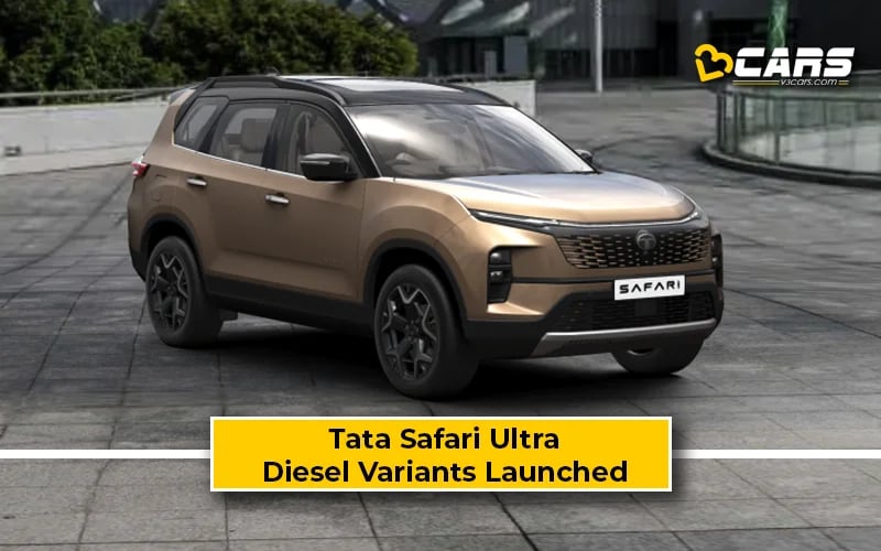 Tata Safari Ultra Diesel Launched At Rs. 24.5 Lakh