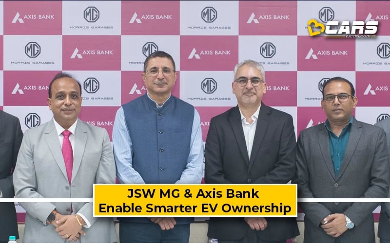 JSW MG & Axis Bank Unveil Innovative Dual Loan for EV Buyers