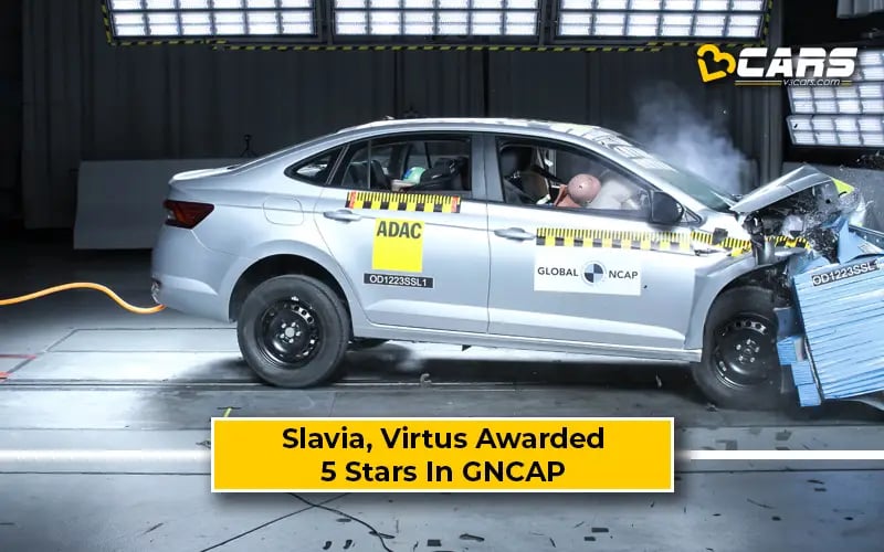 Skoda Slavia, Volkswagen Virtus Secure 5 Stars In Global NCAP