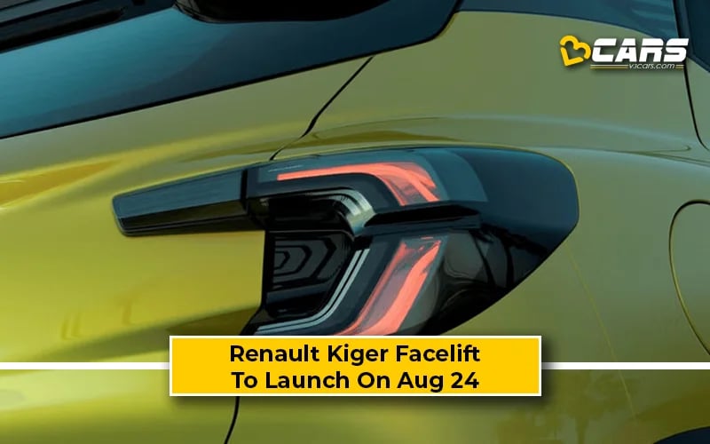 2025 Renault Kiger Facelift Teased Ahead Of August 24 Launch
