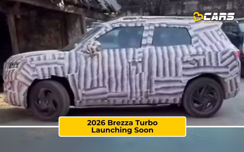 2026 Maruti Brezza Launching Soon With Turbo Petrol Engine