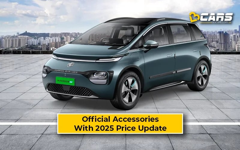 MG Windsor Accessories Price List