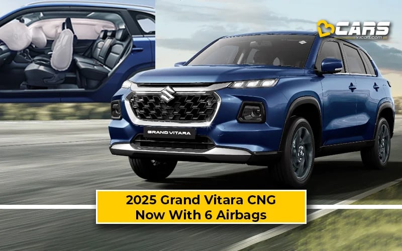 2025 Maruti Grand Vitara CNG Launched With 6 Airbags
