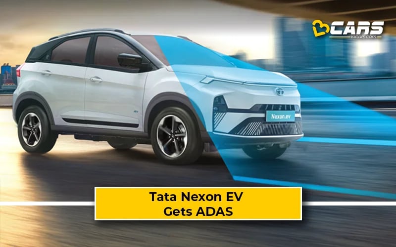 Tata Nexon EV 45 Updated With ADAS, #Dark Edition & New Features