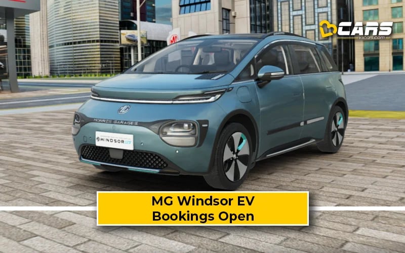 MG Windsor EV Bookings Open
