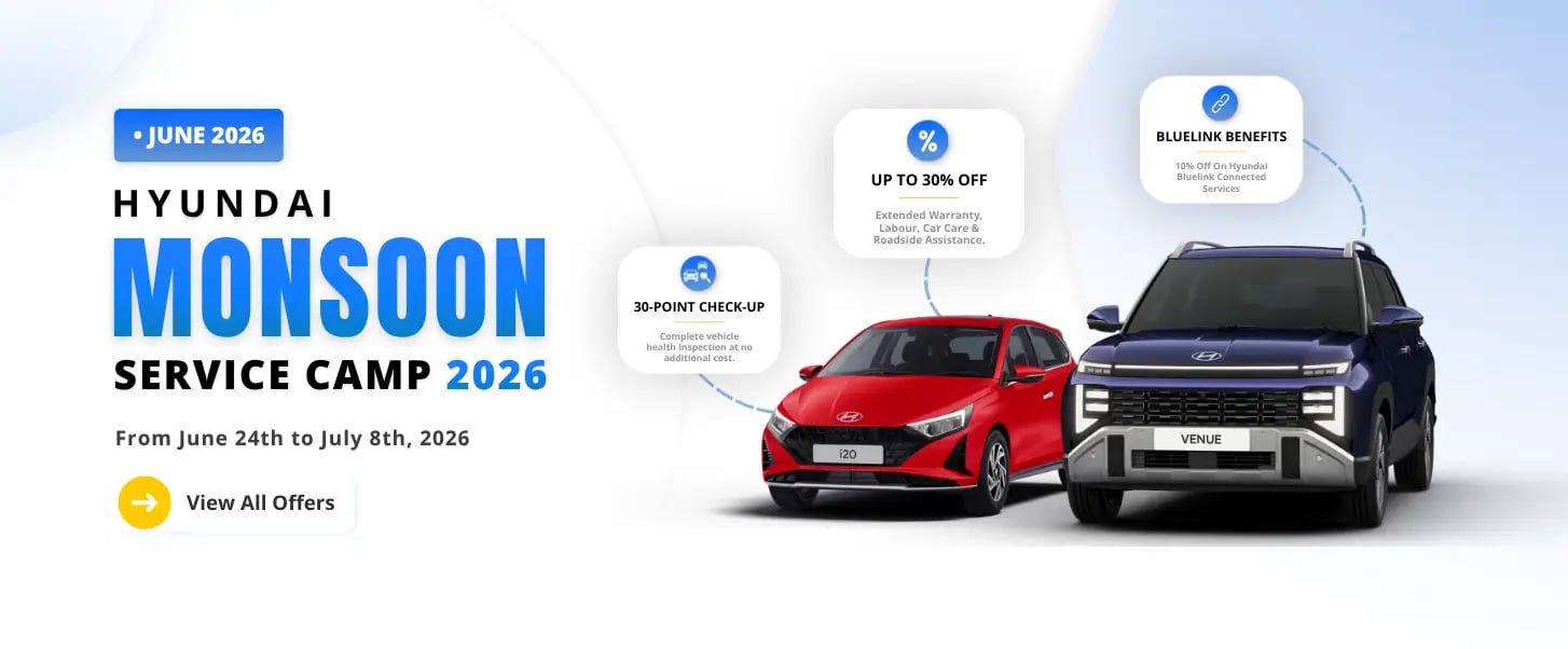 Hyundai Monsoon Service Camp