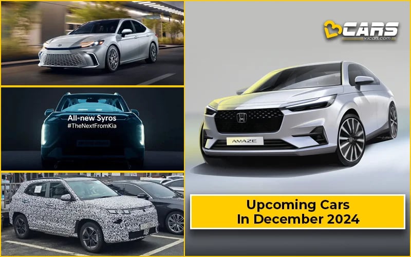Upcoming Cars In December 2024