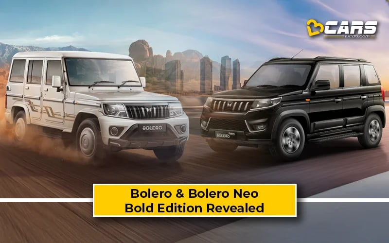 2025 Mahindra Bolero And Bolero Neo Bold Editions Unveiled