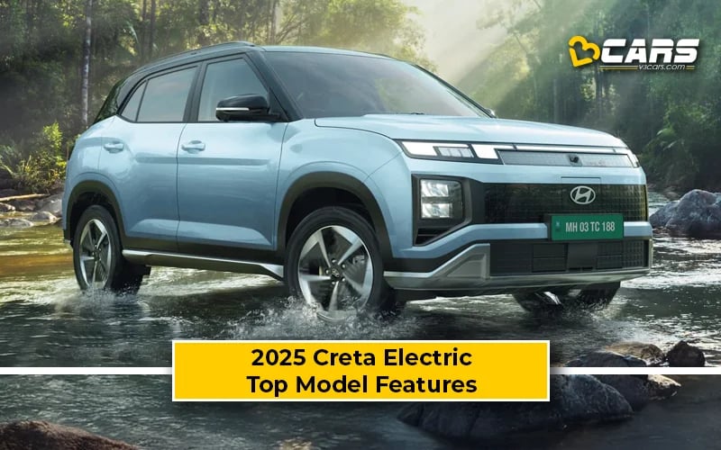 Hyundai Creta EV 2025 Top Model Features Revealed