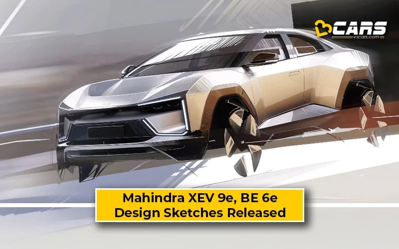 2024 Mahindra XEV 9e, BE 6e Sketches Released