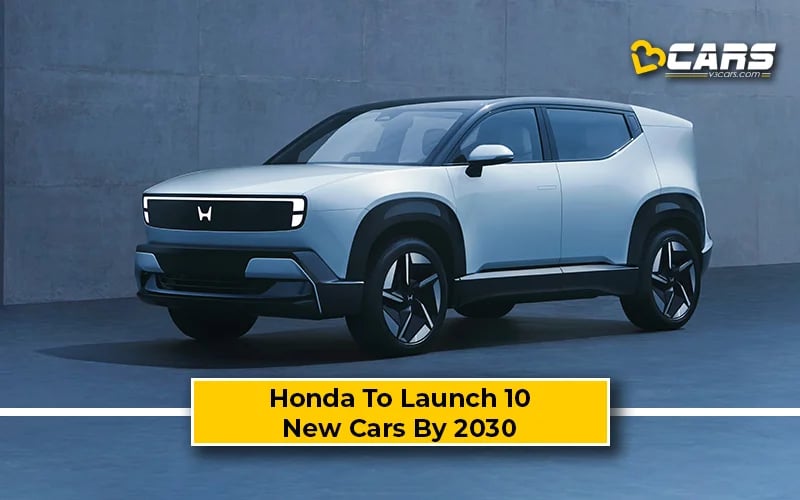 Honda To Launch 10 New Cars In India By 2030