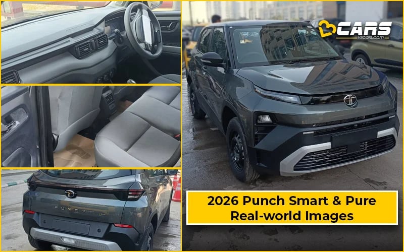 New Tata Punch 2026 CNG & Base Model & +1 Variants Real Images