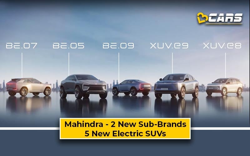 Mahindra 5 New Electric SUVs