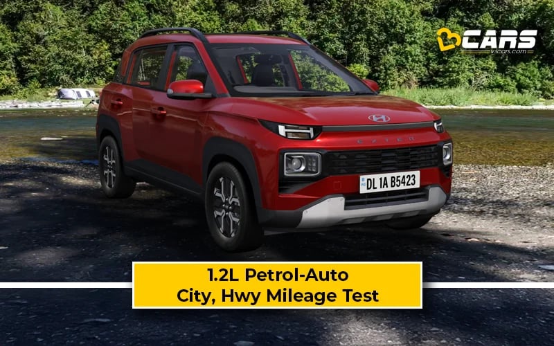 Hyundai Exter 1.2L Petrol-Auto Actual City, Highway Mileage Test