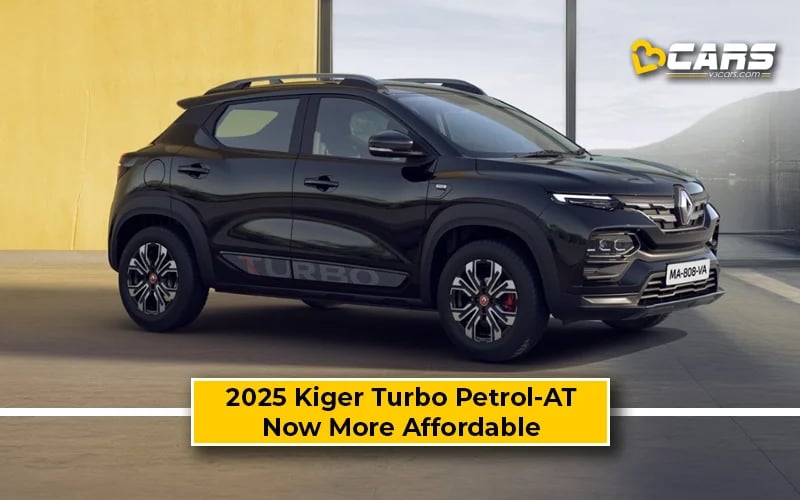 2025 Renault Kiger Turbo Petrol Automatic Now Cheaper