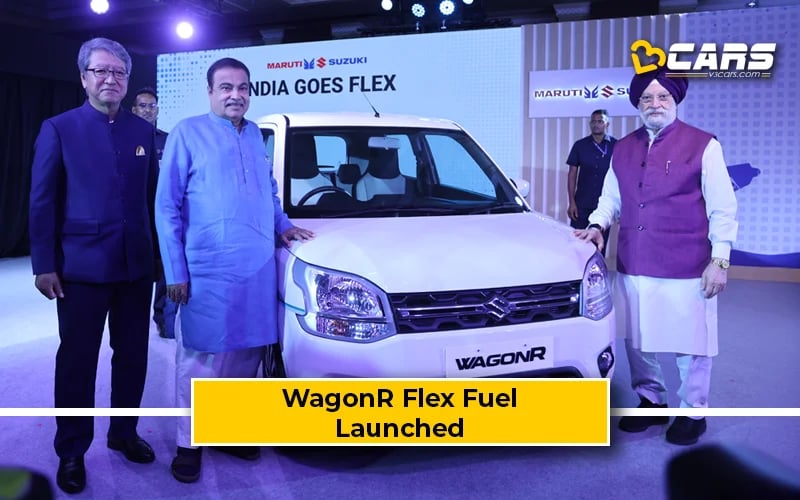 Maruti WagonR Flex Fuel Launched At Rs. 7.24 Lakh