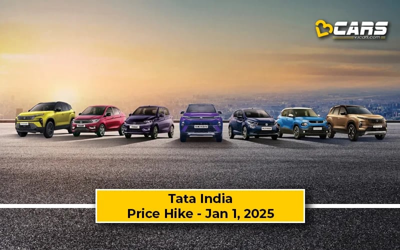 Tata India Price Increase From Jan 1, 2025