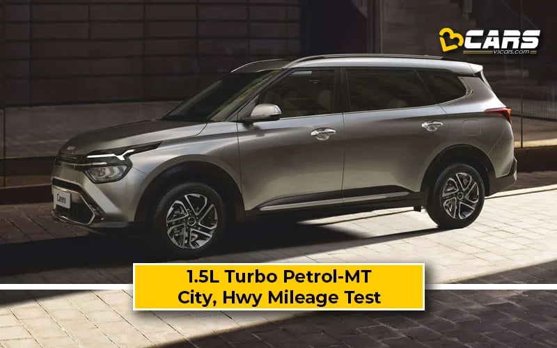Kia Carens 1.5L Turbo Petrol-MT Actual City, Highway Mileage Test