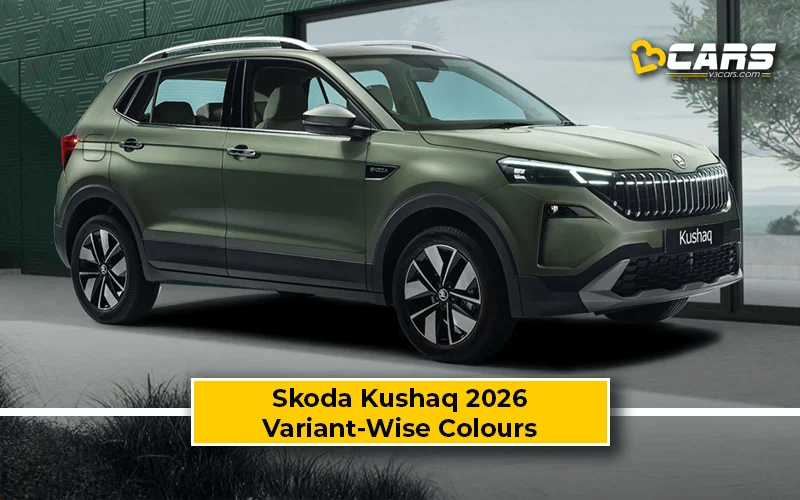 Skoda Kushaq 2026 – All Exterior Colour Options (Variant-Wise)