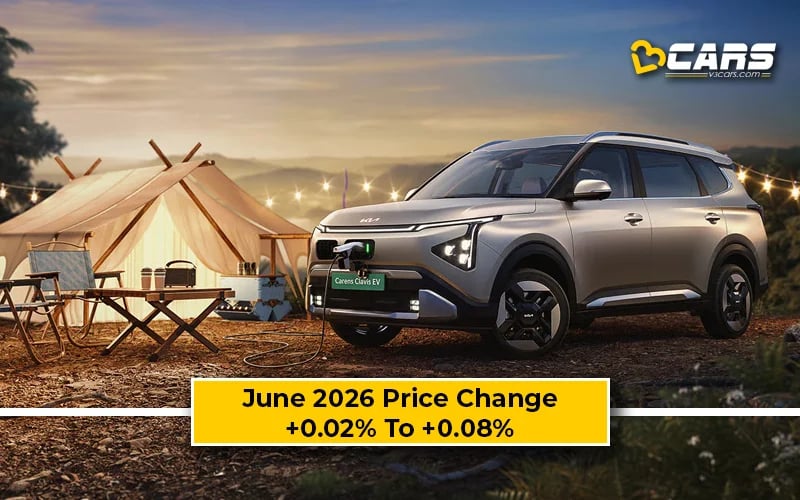 First Spot: Kia Carens Clavis EV 2026 June Price Change