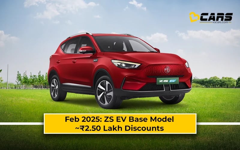 MG ZS EV Discount