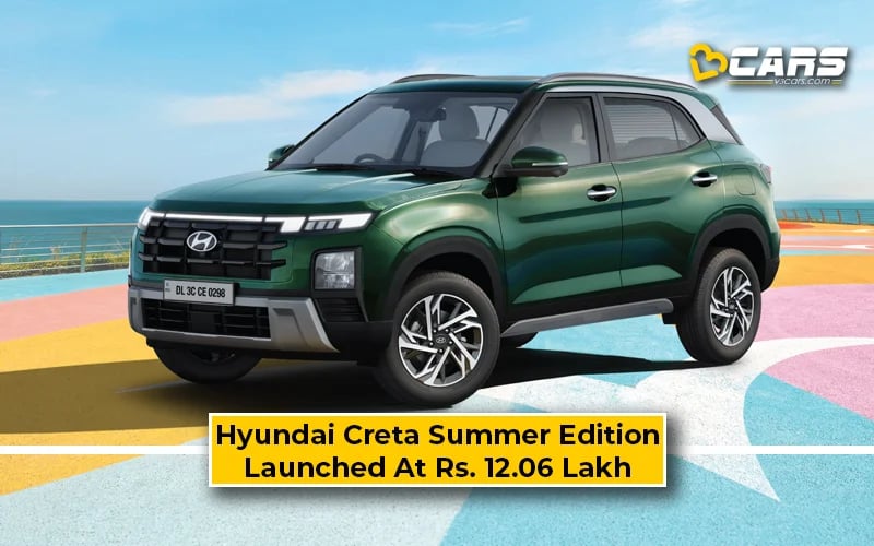 Hyundai Creta Summer Edition Launched – Variant-Wise Prices & Features