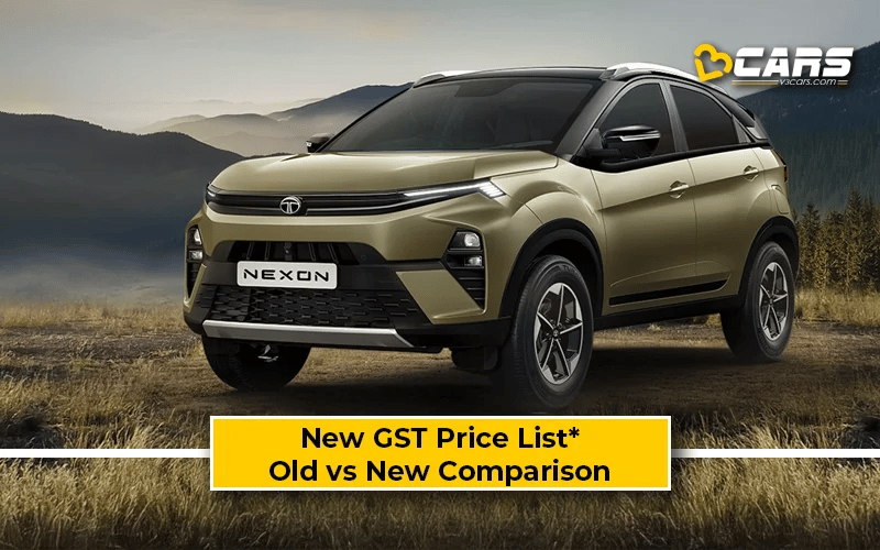 Tata Nexon — New GST Rate List