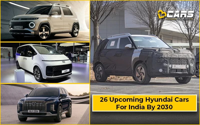 26 Upcoming Hyundai Cars, SUVs And EVs For India By 2030 Listed