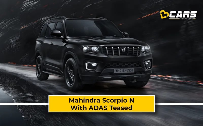 2025 Mahindra Scorpio N With ADAS Teased Ahead Of Launch