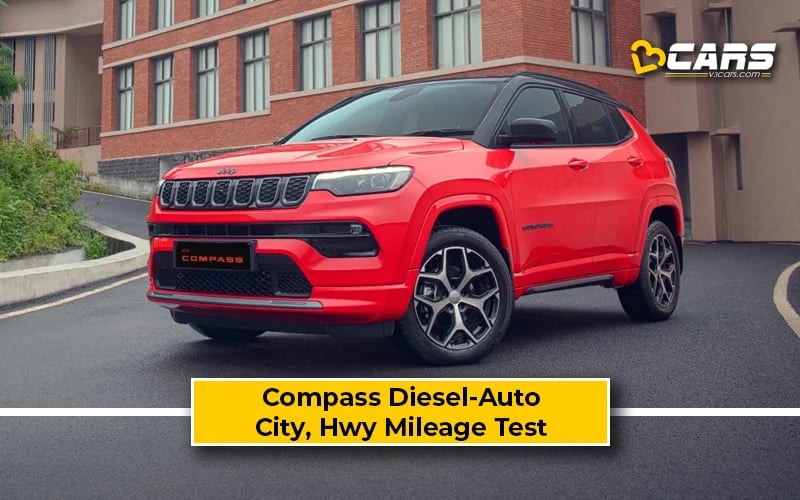 Jeep Compass Diesel-Auto Actual City, Highway Mileage Test