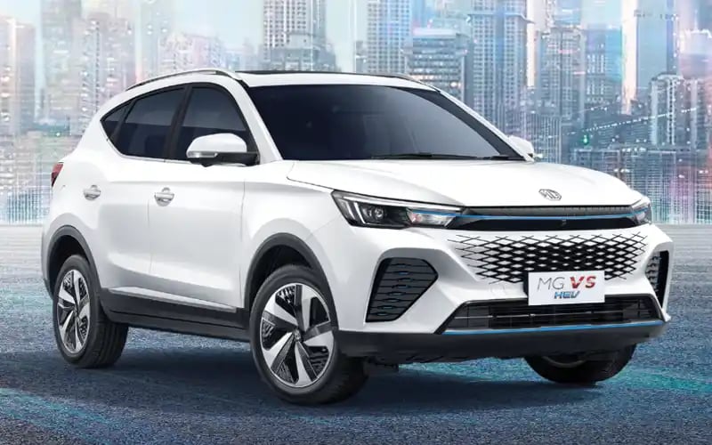 MG Astor Facelift Exterior Image