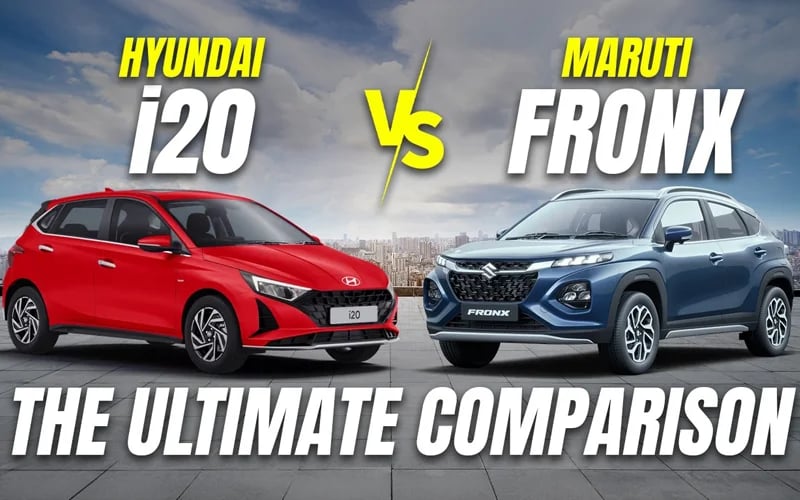Hyundai i20 vs Maruti Fronx | Sub Rs 8 Lakh Battle | Which Car Is More Value For Money?