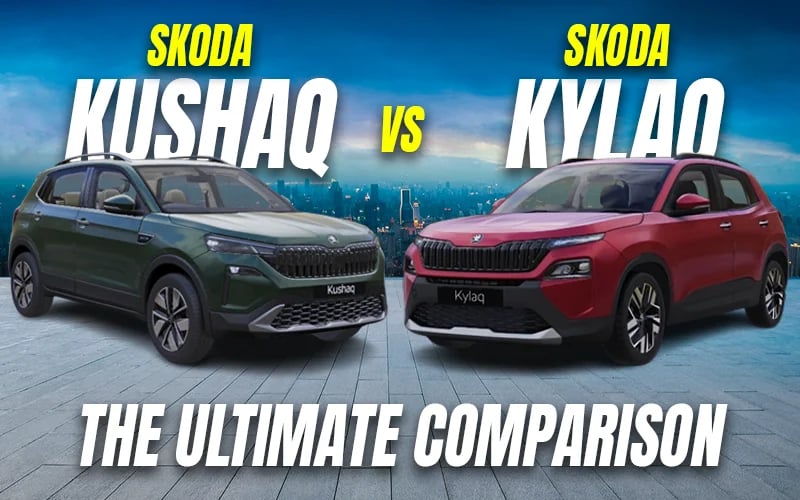 Skoda Kushaq vs Skoda Kylaq Sub Rs. 11 Lakh Battle | Which Car Is More Value For Money?