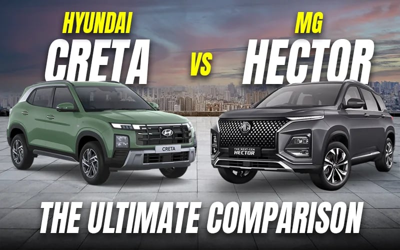 Hyundai Creta S(O) vs MG Hector Style | Which Car Is More Value For Money?