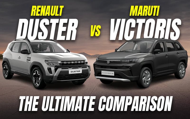 Is Base-spec Duster More Value For Money Than A MARUTI?? | Duster vs Victoris Sub Rs. 11 Lakh Battle