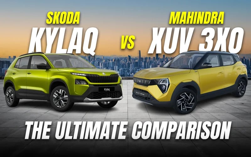 Skoda Kylaq vs Mahindra XUV 3XO Sub Rs. 10 Lakh Battle | Which Car Is More Value For Money?