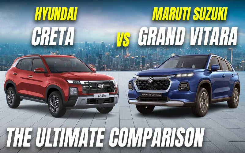 Creta vs Grand Vitara: Best SUV under Rs 15 Lakh | Which Car Is More Value for Money?