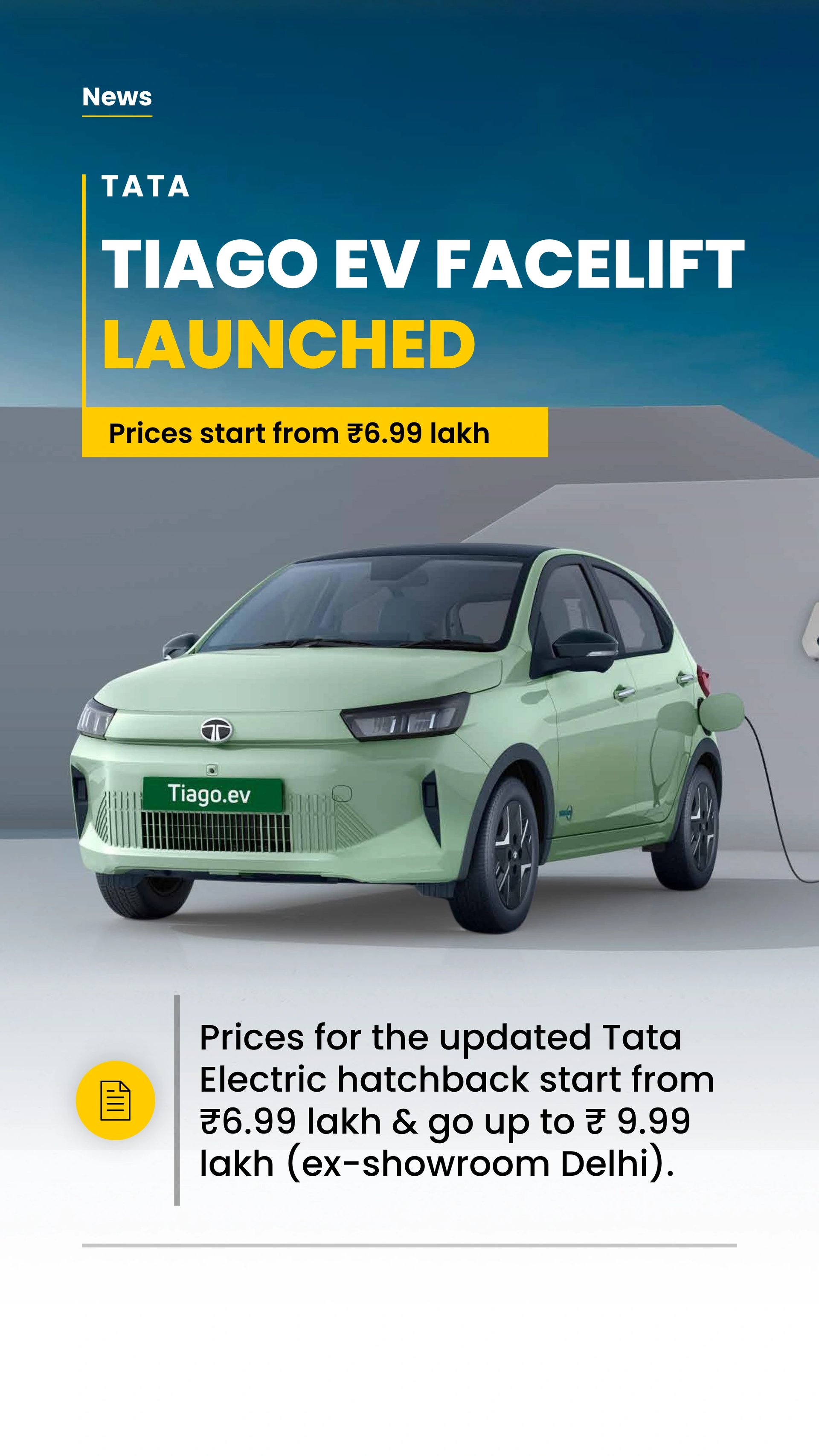 Tiago EV Launched