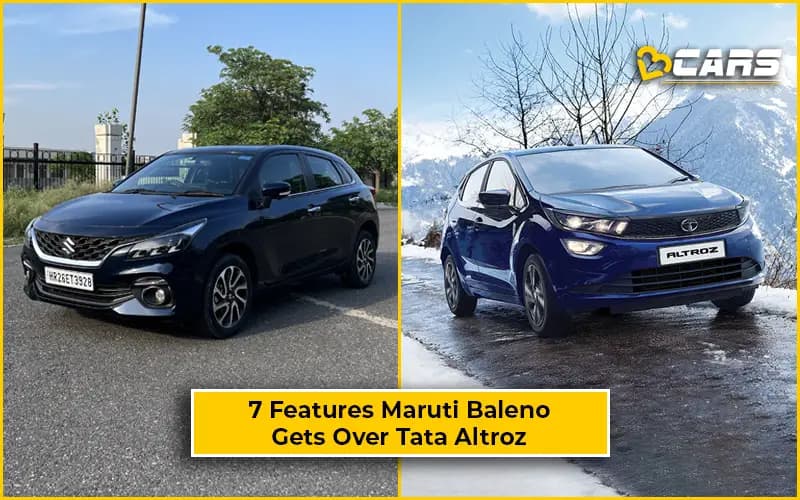 Features Maruti Suzuki Baleno Gets But Are Missing In Tata Altroz