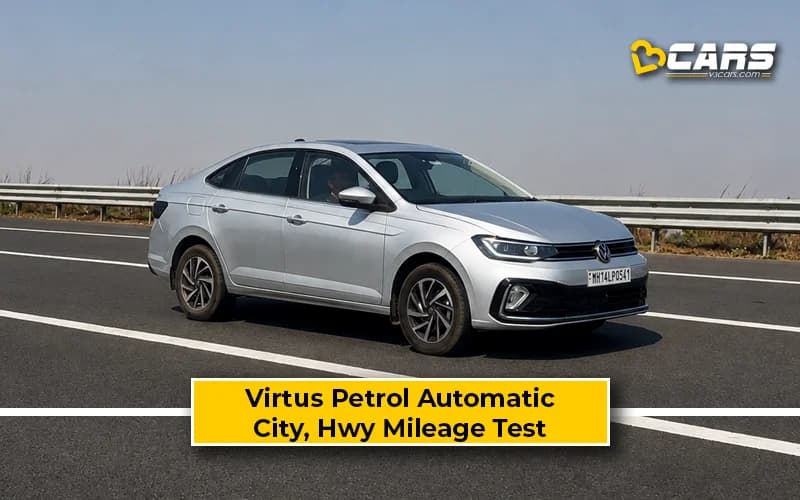 Volkswagen Virtus Turbo Petrol-AT Actual City, Highway Mileage Test
