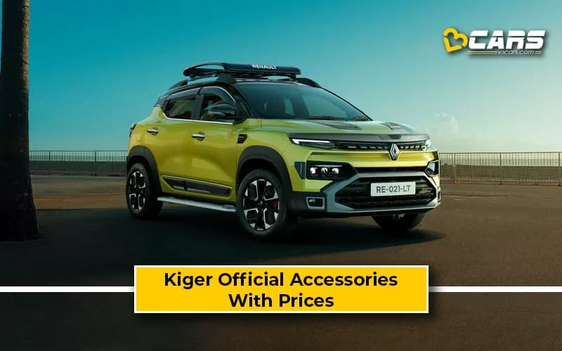 Renault Kiger Official Accessory List With Price