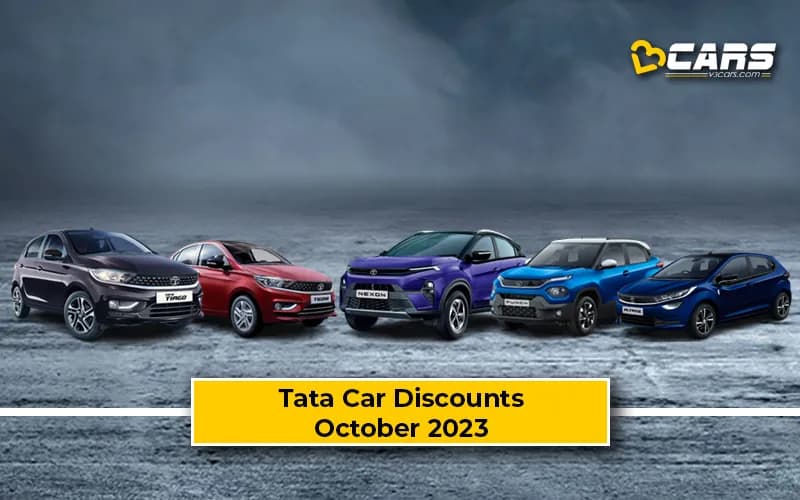 Tata Car Offers For October 2023