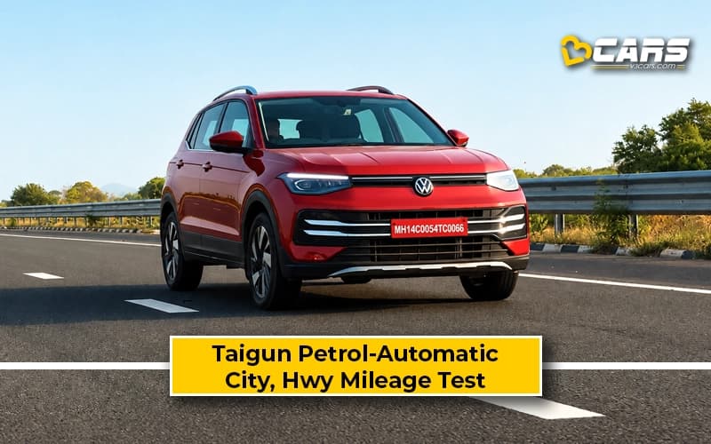 Volkswagen Taigun Turbo Petrol-AT Actual City, Highway Mileage Test