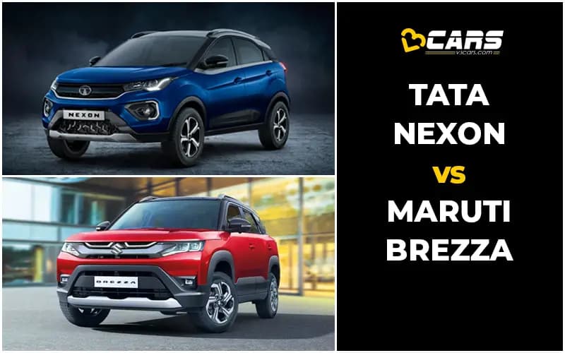 Tata Nexon Vs Maruti Arena Brezza