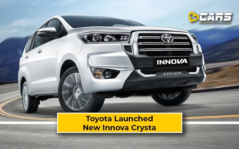 Toyota Launch New Innova Crysta With Updates