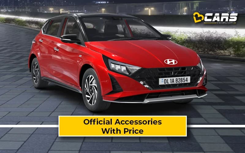 Hyundai i20 Accessories Price List