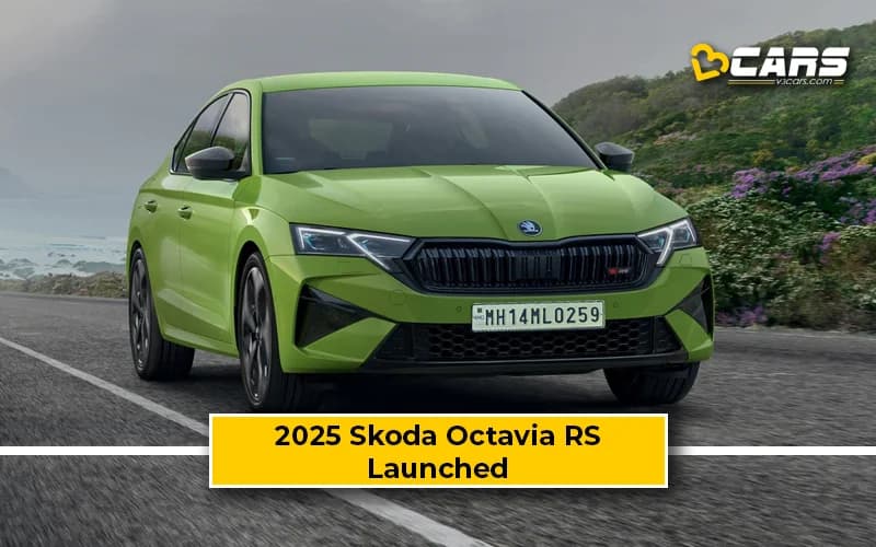 2025 Skoda Octavia RS Launched At Rs. 49.99 Lakh