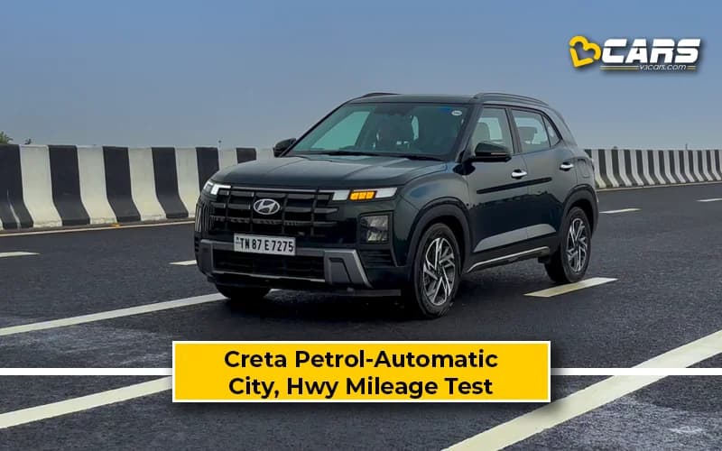 Hyundai Creta Normal Petrol-AT Actual City, Highway Mileage Test.