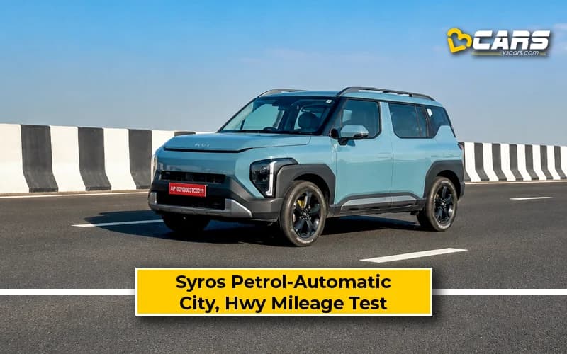 Kia Syros Turbo Petrol-AT Actual City, Highway Mileage Test