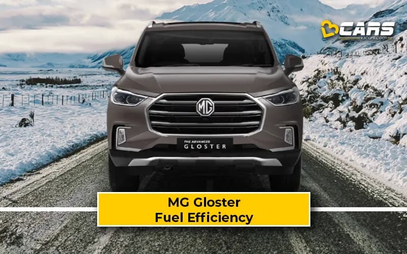 MG Gloster Fuel Efficiency